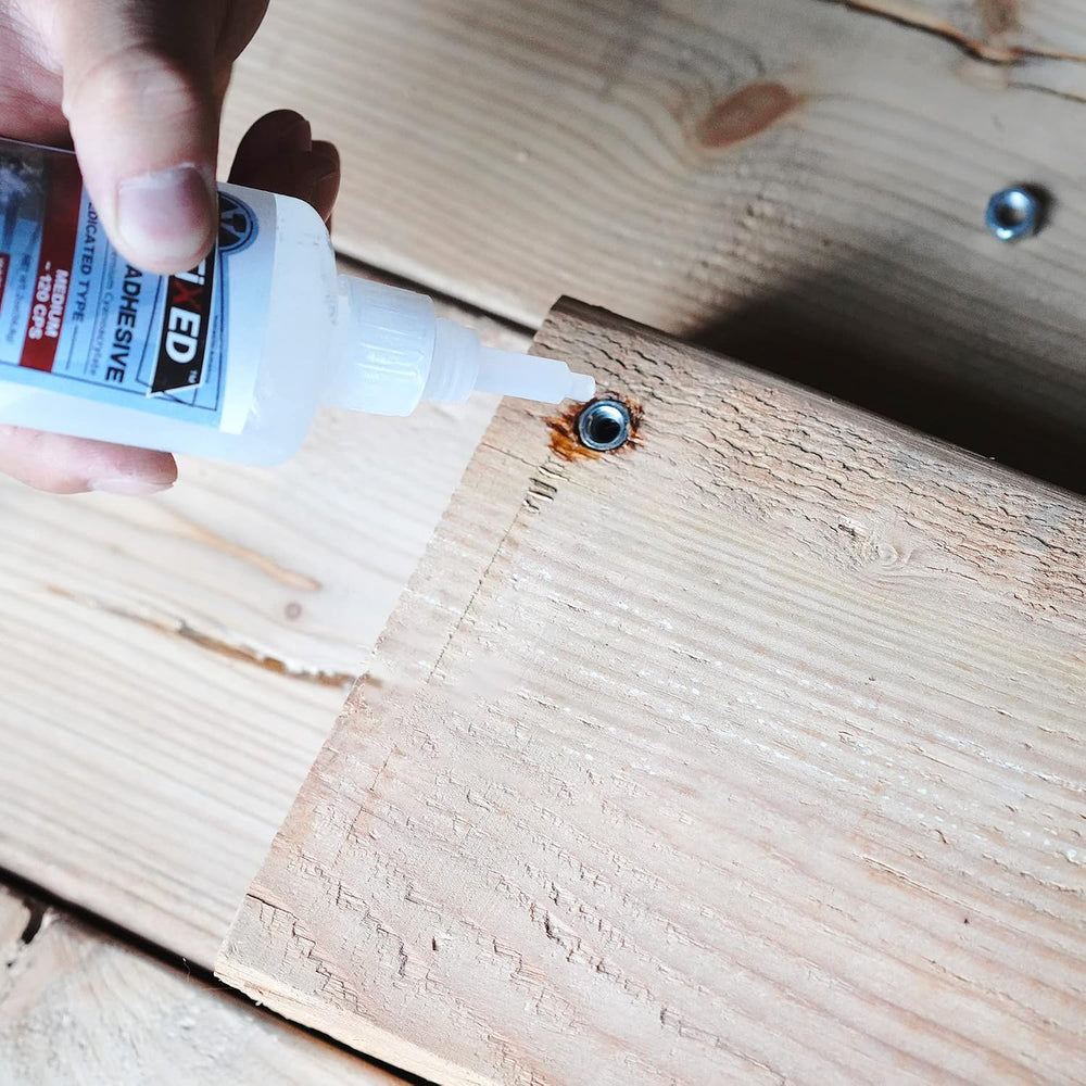 Super Glue Kits, Thin, Medium & Ultra Thick, 6 oz CA Glue for Woodworking
