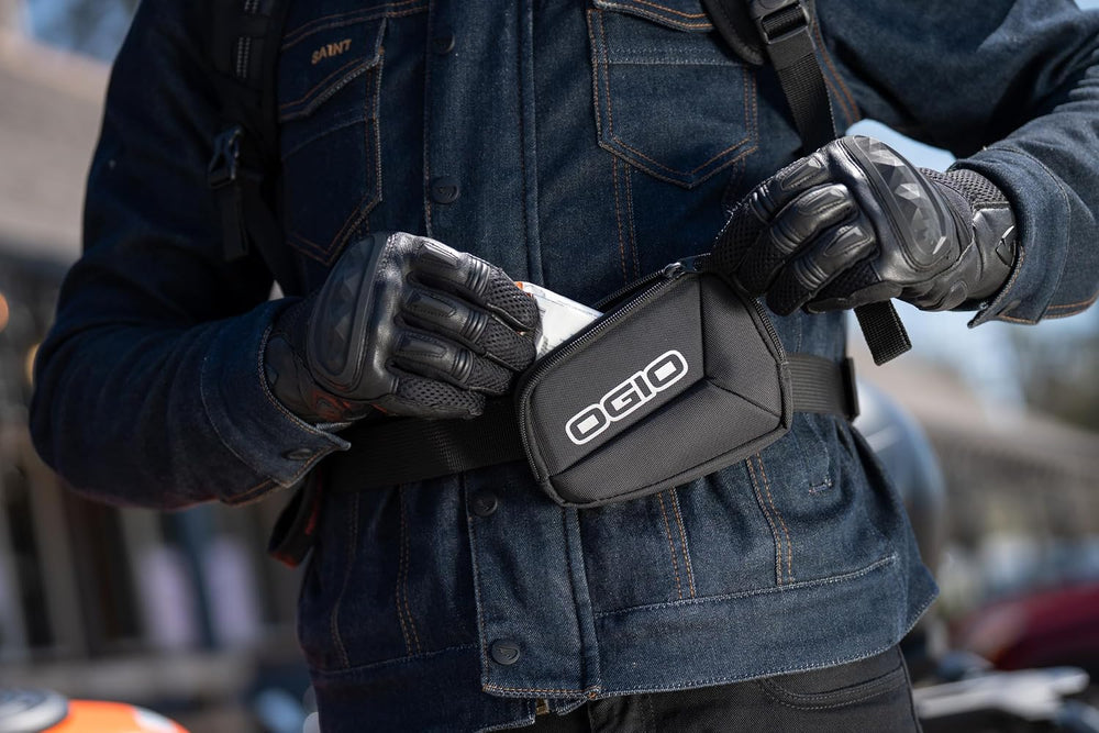 OGIO 123006.36 No Drag Mach 5 Motorcycle Backpack - Stealth Black, 20.5"...