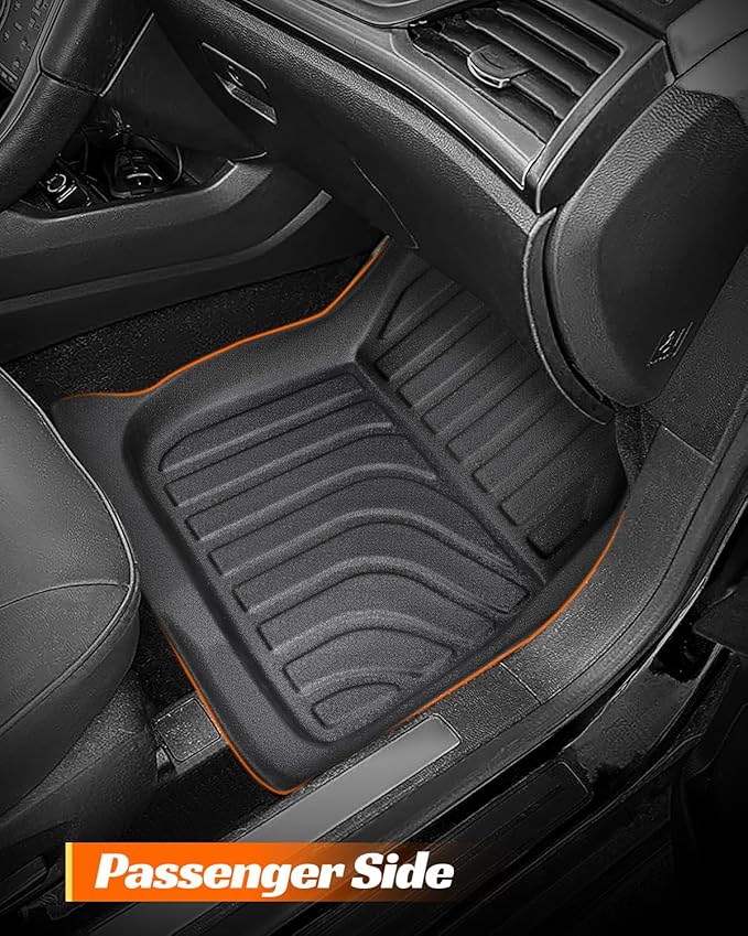 for 2016-2013 Ford Fusion Floor Mats Cargo Liner S SE Titanium Rubber Trunk