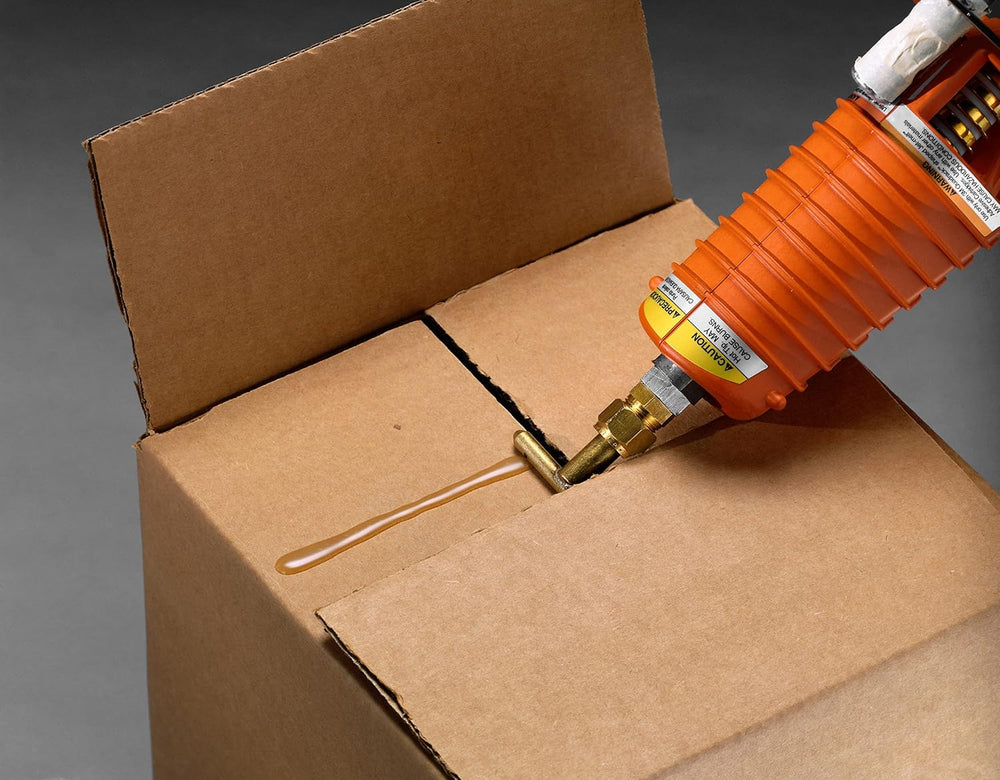 3M Hot Melt Adhesive 3762 Q, Tan, 5/8 in x 8 in
