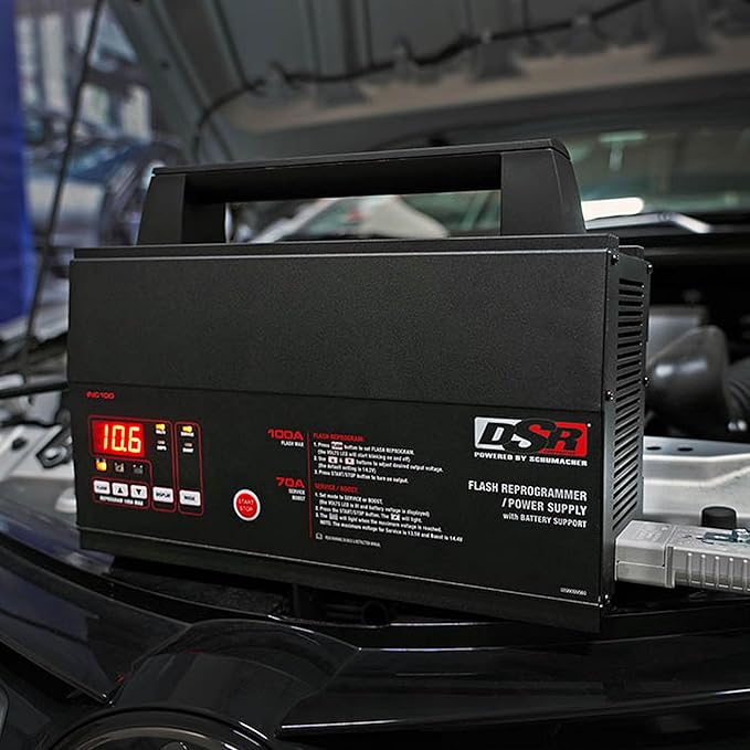 Schumacher Electric 100A Car Battery Charger and Power Supply, DSR Professional