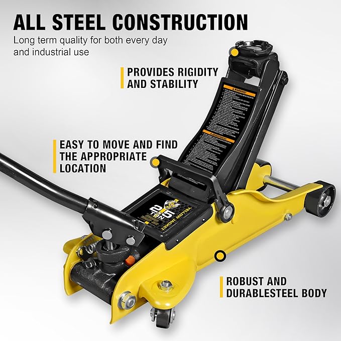 YELLOW JACKET 2.5 Ton Trolley Jack