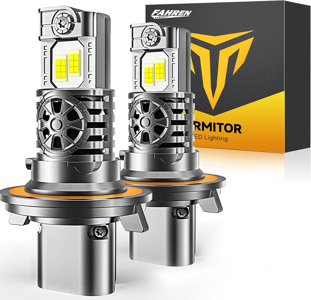 Latest H13/9008 Light Bulbs Hi/Low Beam, 60000LM 1000% Super Brighter, 70000+...