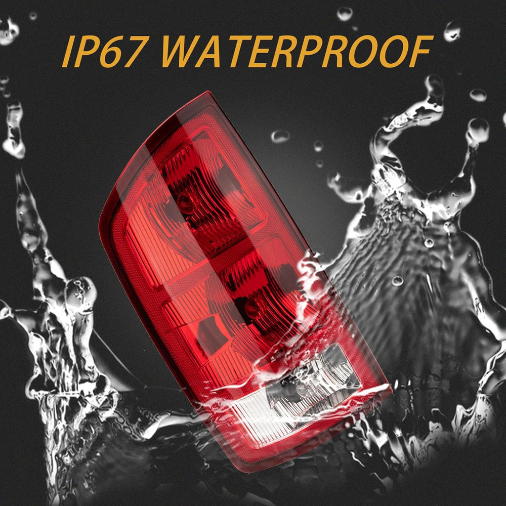 Tail Light Assembly Compatible with 2002-2006 Dodge Ram 1500 2003-2006 Dodge ...