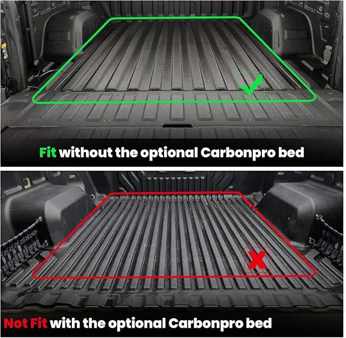 LASFIT Truck Bed Mat 2019-2025 for Chevrolet Chevy Silverado 1500 | GMC Sierra