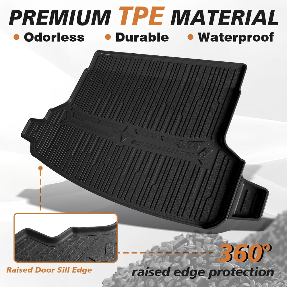 TripleAliners Trunk Mat Compatible with 2025 2026 Subaru Forester Touring/Spo...