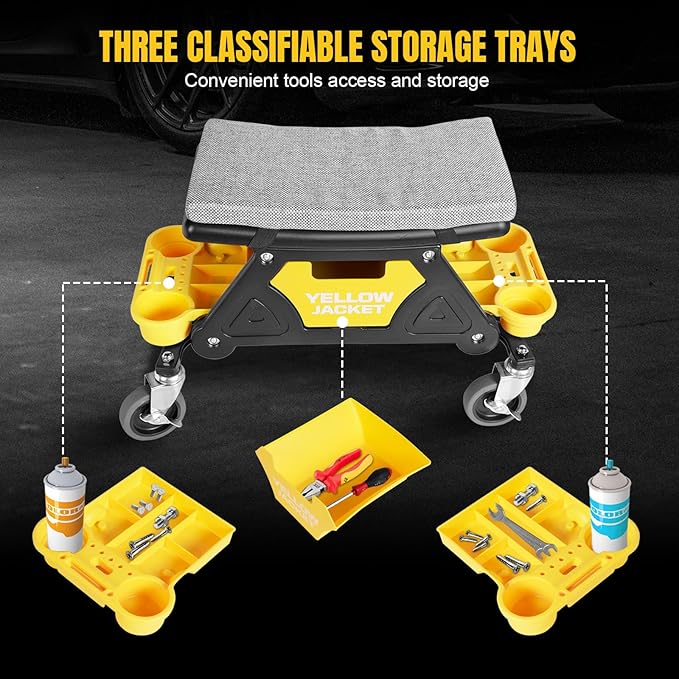YELLOW JACKET Mechanic Stool