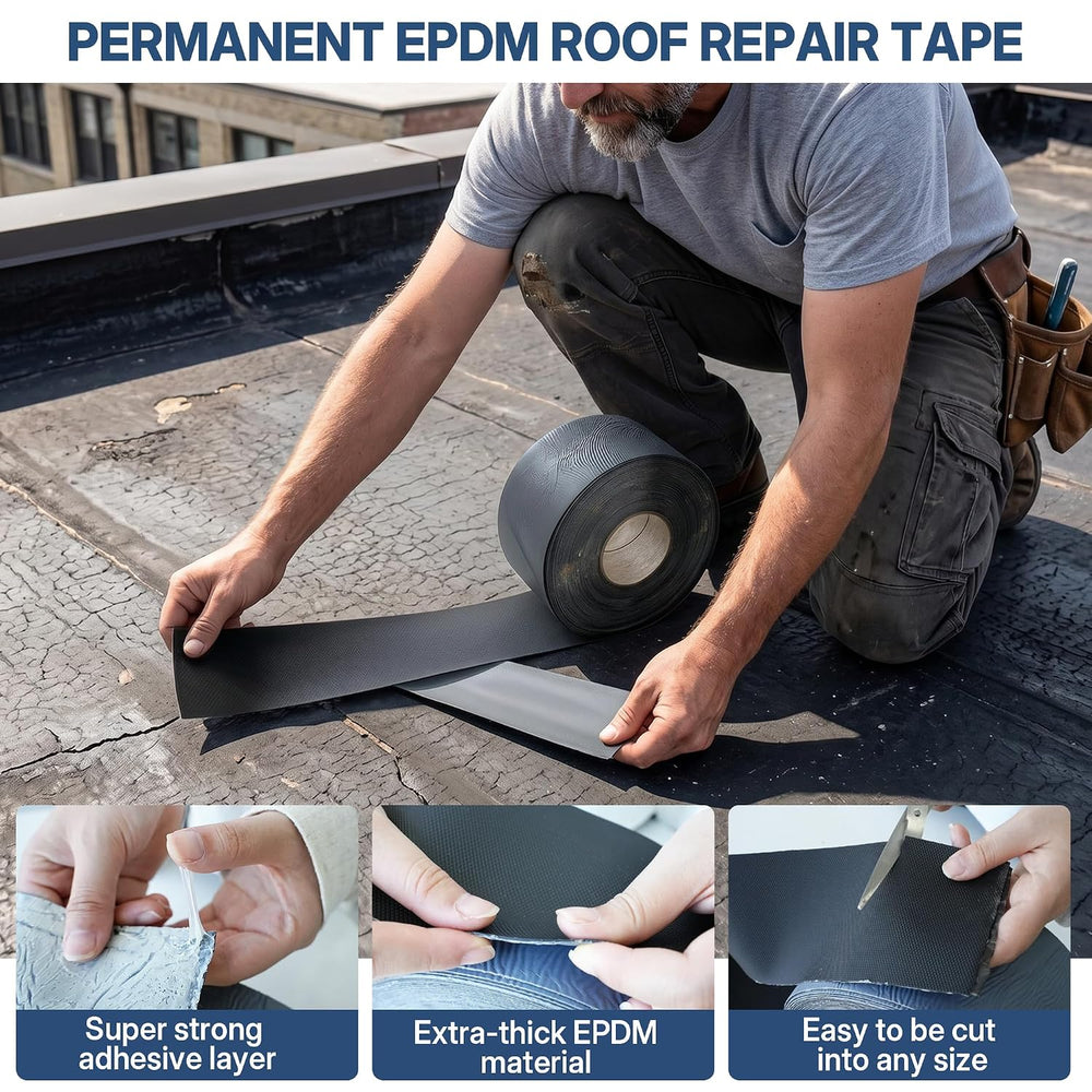 50ft X 4in Butyl Sealant Tape Waterproof Sealing Tape