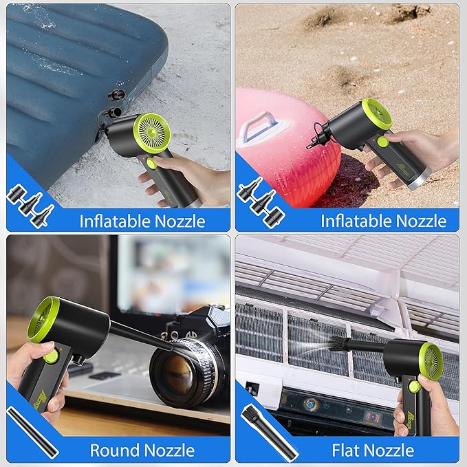 Compressed Air Duster, Electric Air Duster, Handheld Cordless Air Duster