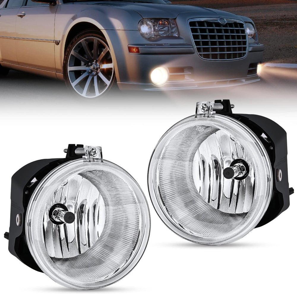 Nilight Fog Light Compatible with 2005 2006 2007 2008 2009 Dodge Dakota