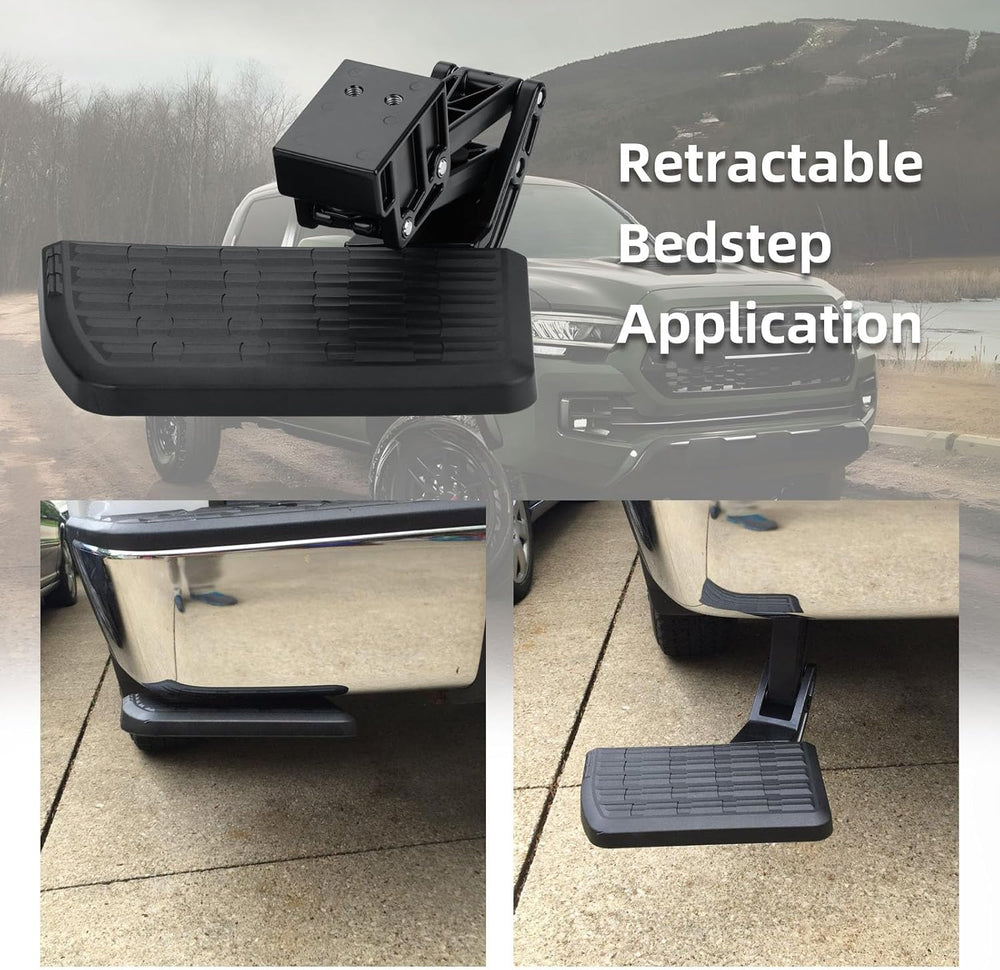 75313-01A Retractable Rear Bedstep Compatible with Ford F250 F350 F450 (2017-...