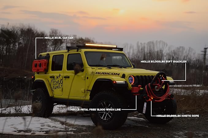MiolleGear Kinetic Recovery Tow Ropes
