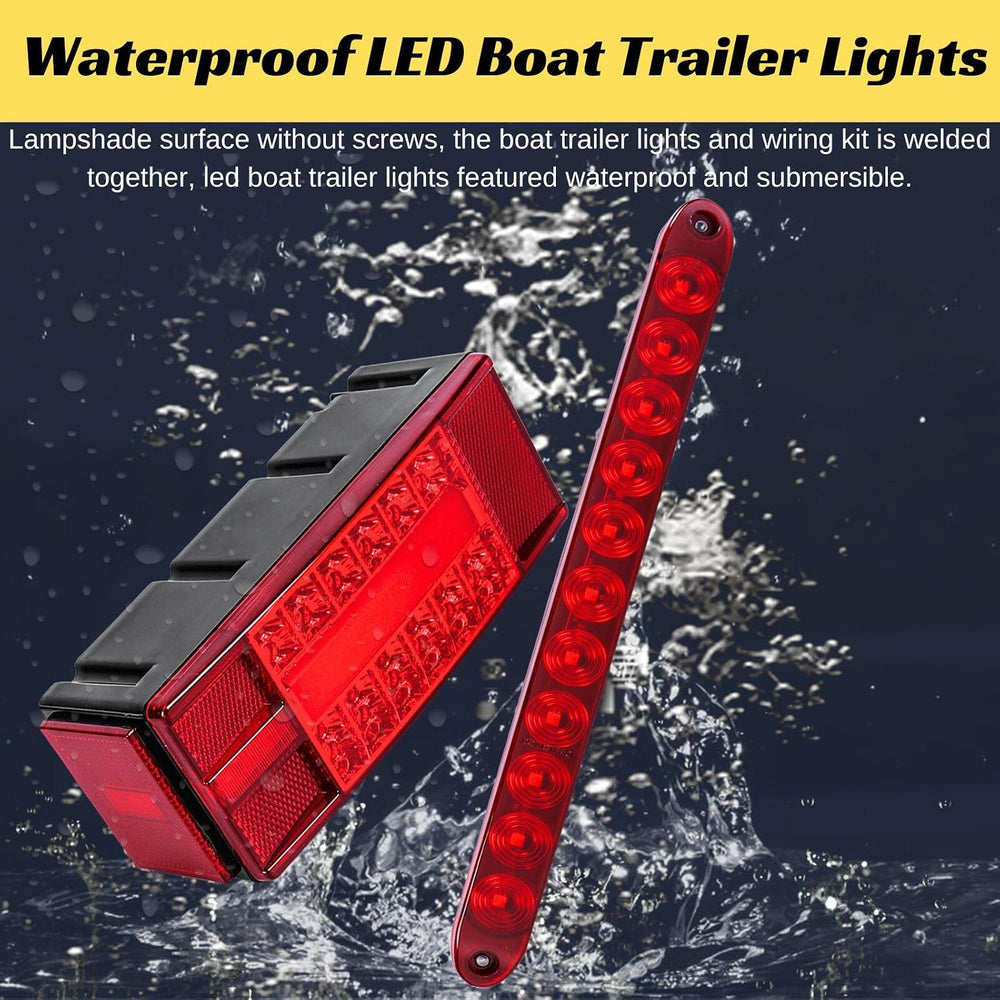 Boat Trailer Lights, Submersible Trailer Light LED Kit