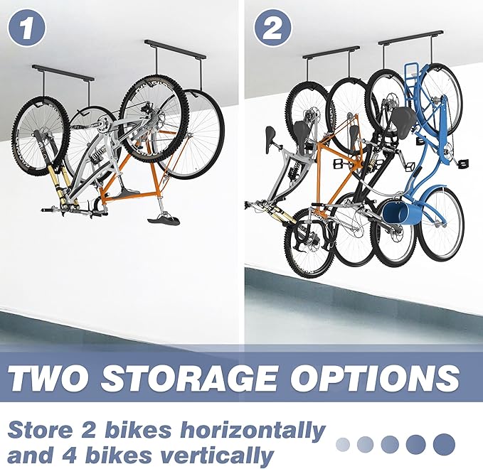 WALMANN Ceiling Mounted Bike Rack