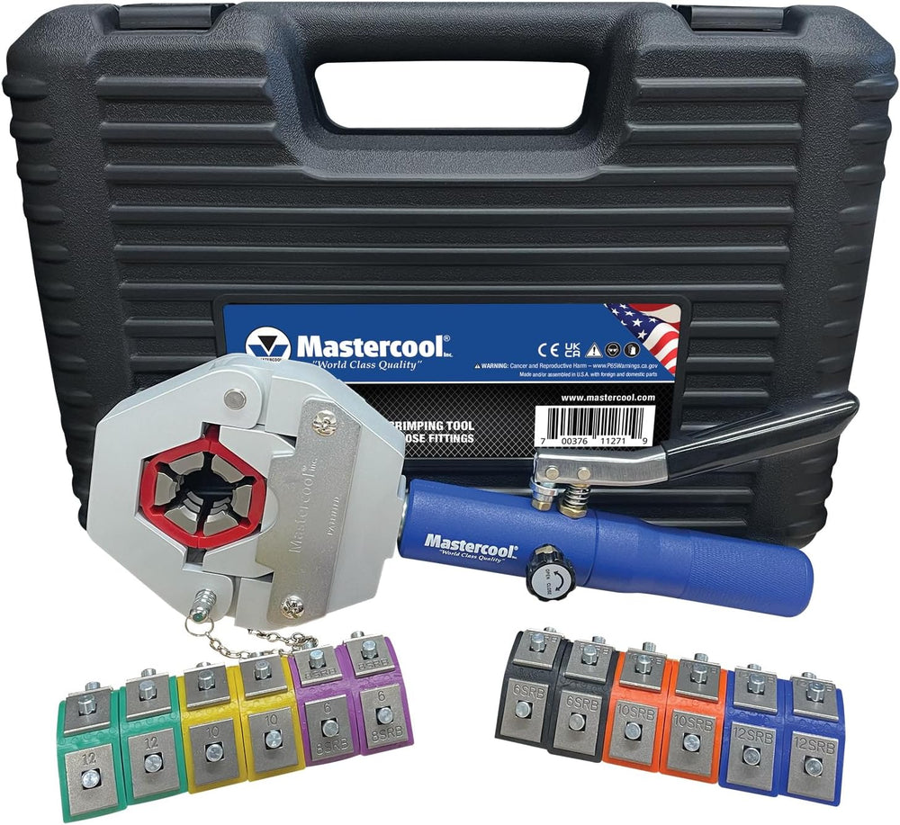 Mastercool 71500-A Hydra-Krimp A/C Hose Crimper