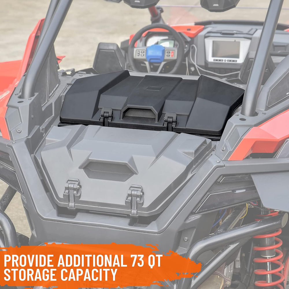 SAUTVS UTV 73QT Cargo Box for RZR PRO XP/RZR Turbo R/PRO S 2020-2026, Forward...
