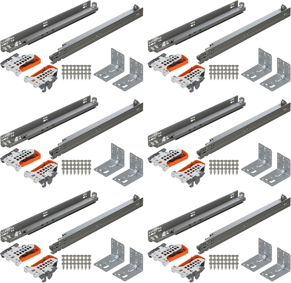 Blum Tandem Plus BLUMOTION 21" Undermount Drawer Slides Kit Full Extension