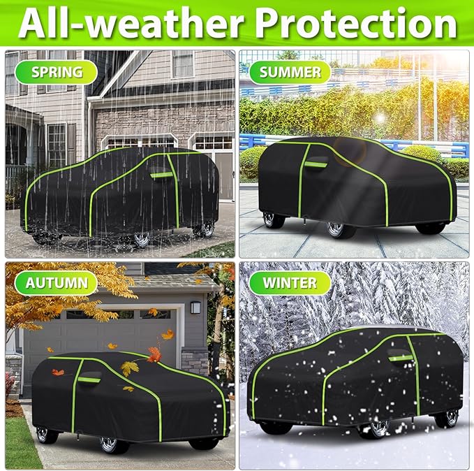 Car Cover for 2002-2024 Mini Cooper/Cooper S/Hardtop 2-Door, PEVA Full Car