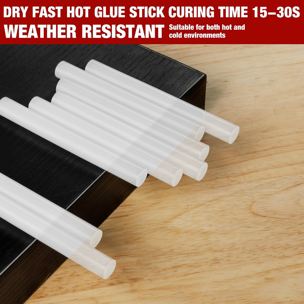 Arrow Full Size Hot Glue Sticks, 200 Pack Clear Glue Gun Sticks