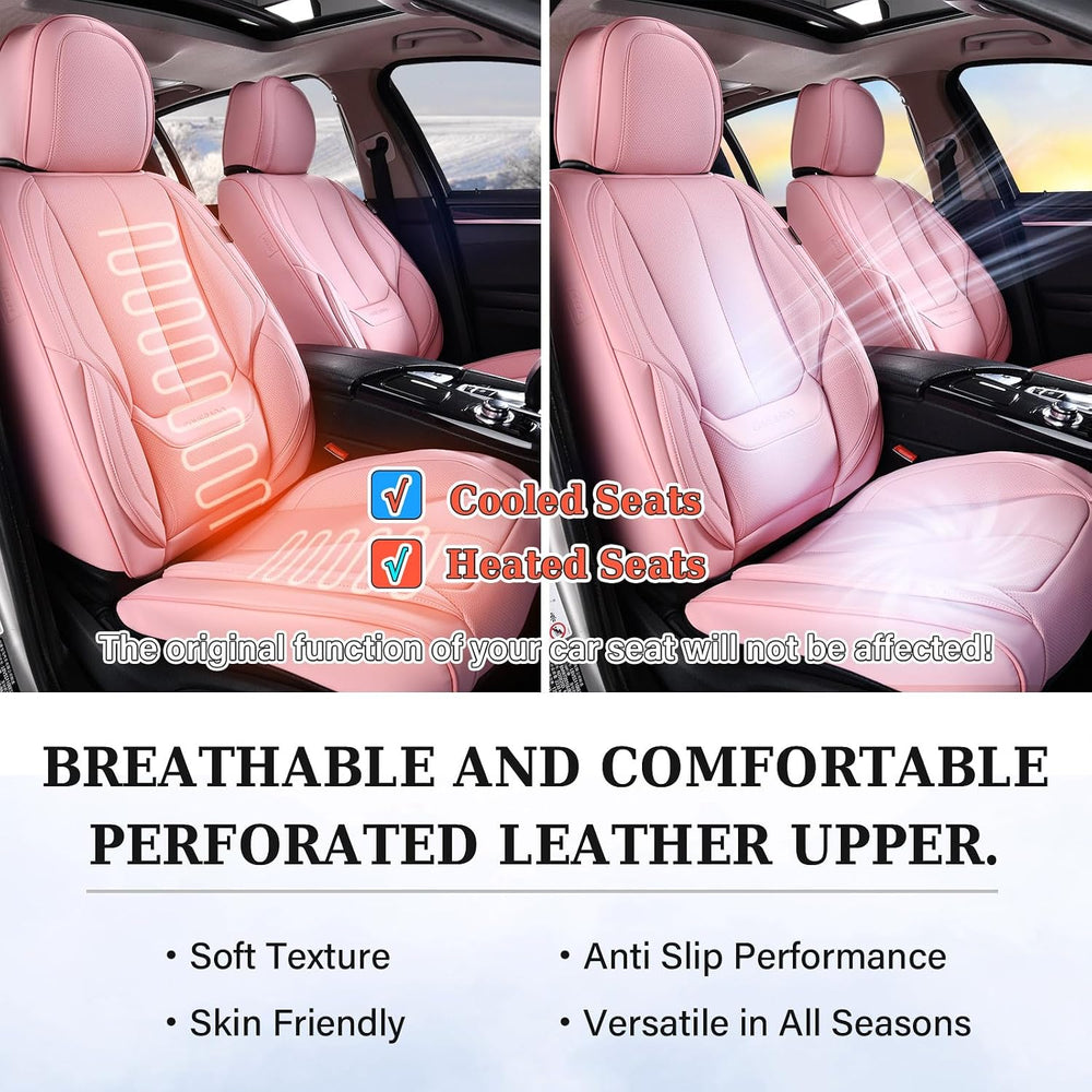 Coverado Car Seat Covers Full Set, Seat Covers for Cars,Car Seat Covers Front...