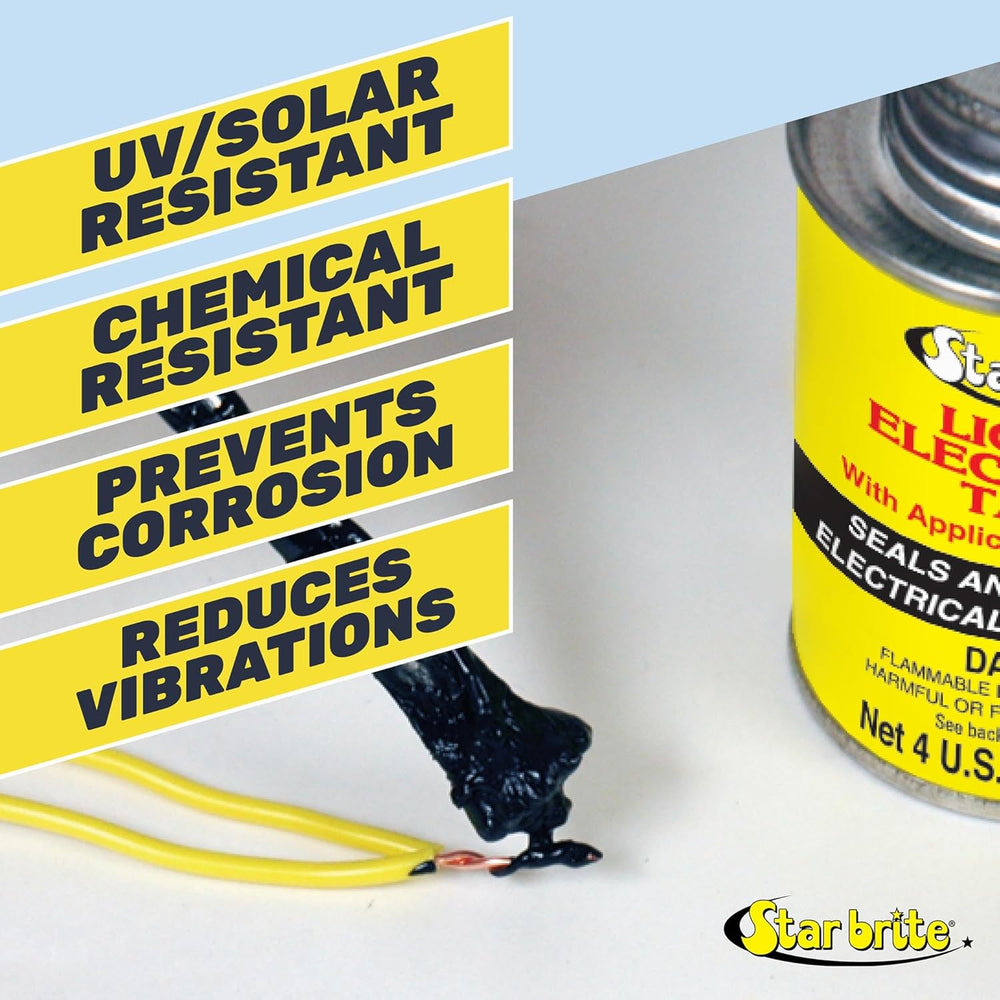 STAR BRITE Liquid Electrical Tape - Superior Adhesion and Flexible Protection...