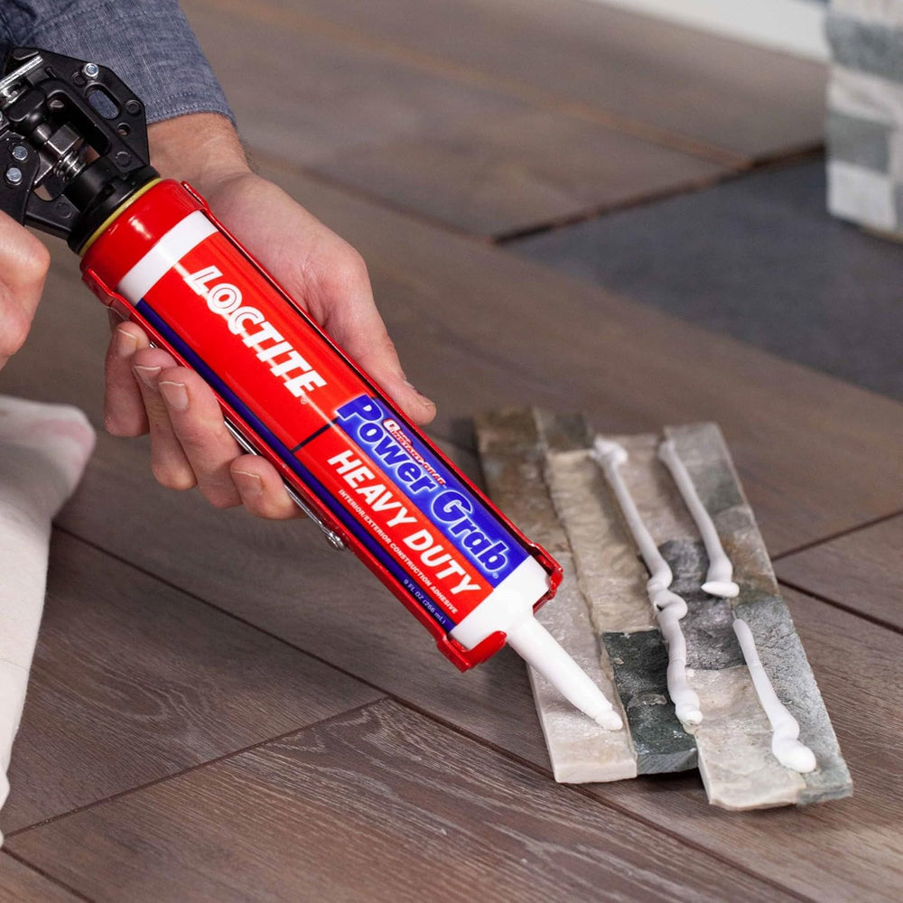 Loctite Power Grab Heavy Duty Construction Adhesive, 9 fl oz, 6 Pack