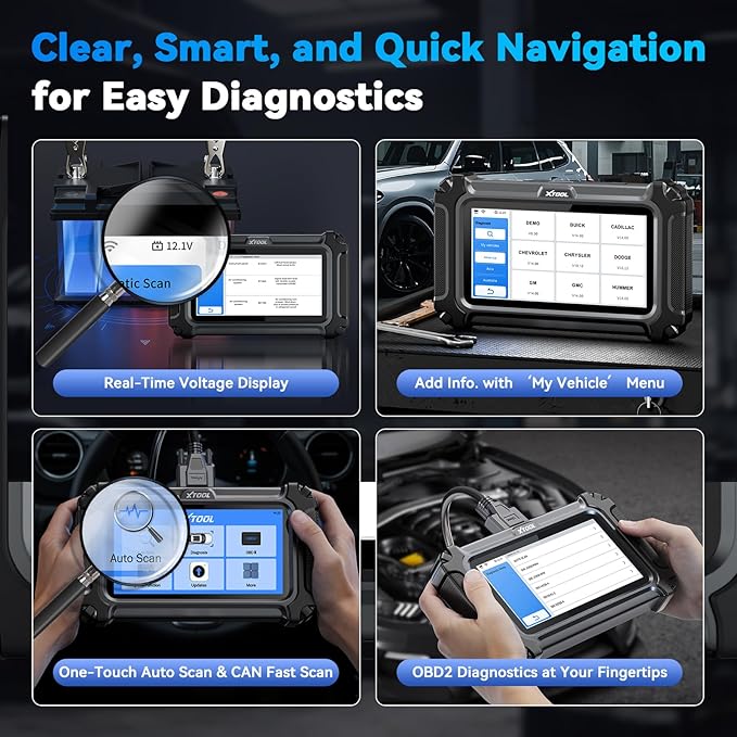 XTOOL D5S OBD2 Scanner