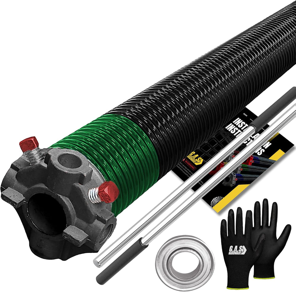 Garage Door Torsion Spring 243x1.75x38 Includes 1” Steel Bearing, and Winding