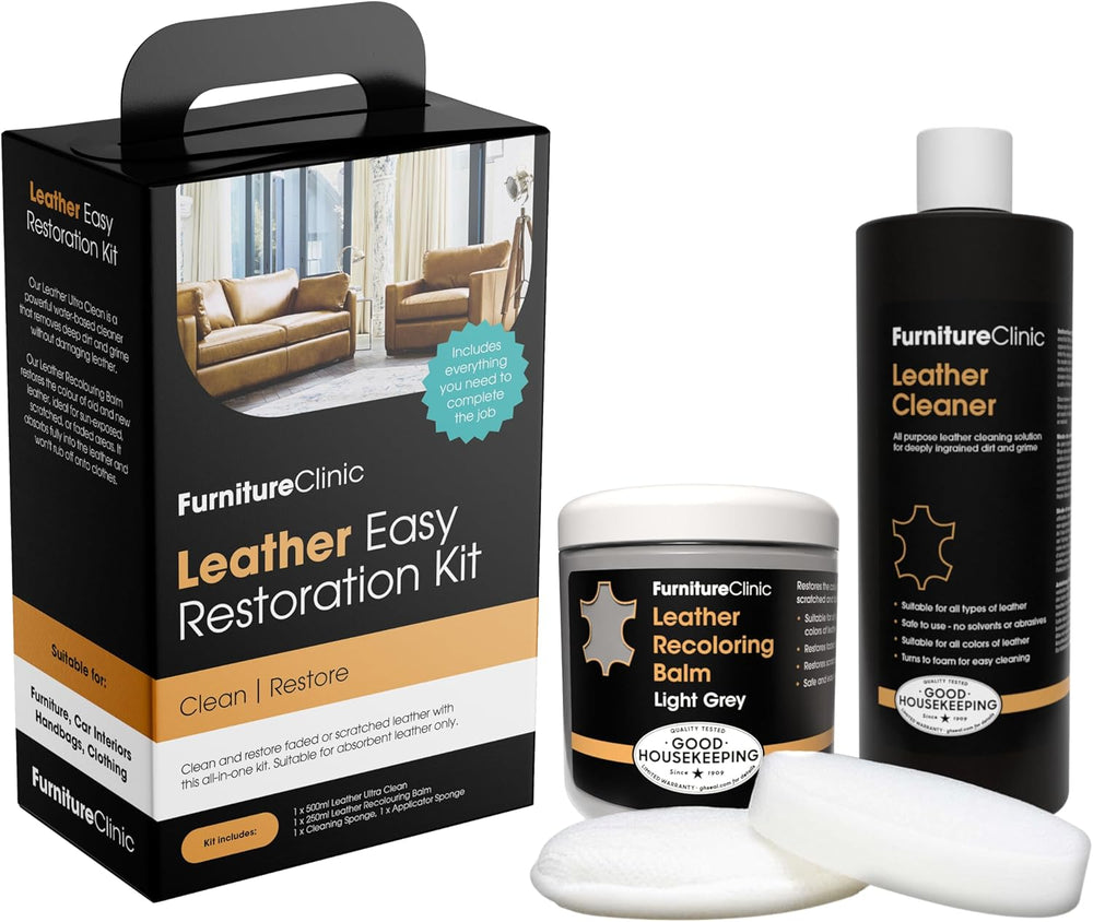 Furniture Clinic Leather Easy Restoration Kit | (4 Piece)
