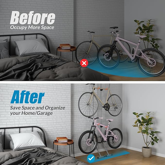 Suchtale 2 Bike Rack, Bicycle Rack, Bike Storage Rack