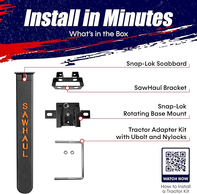 SawHaul Snap-Lok Universal Chainsaw Carrier Kit