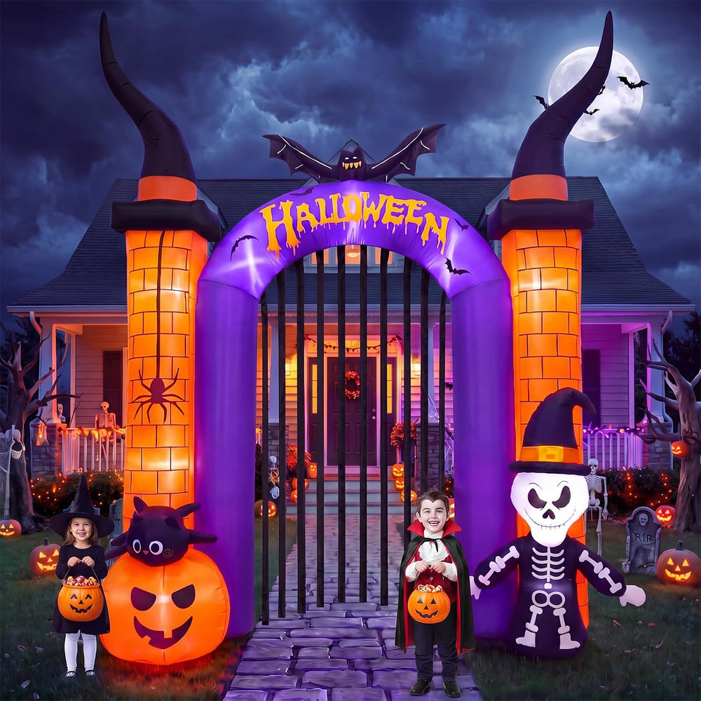12.5FT Giant Halloween Inflatable Archway Outdoor Decoration
