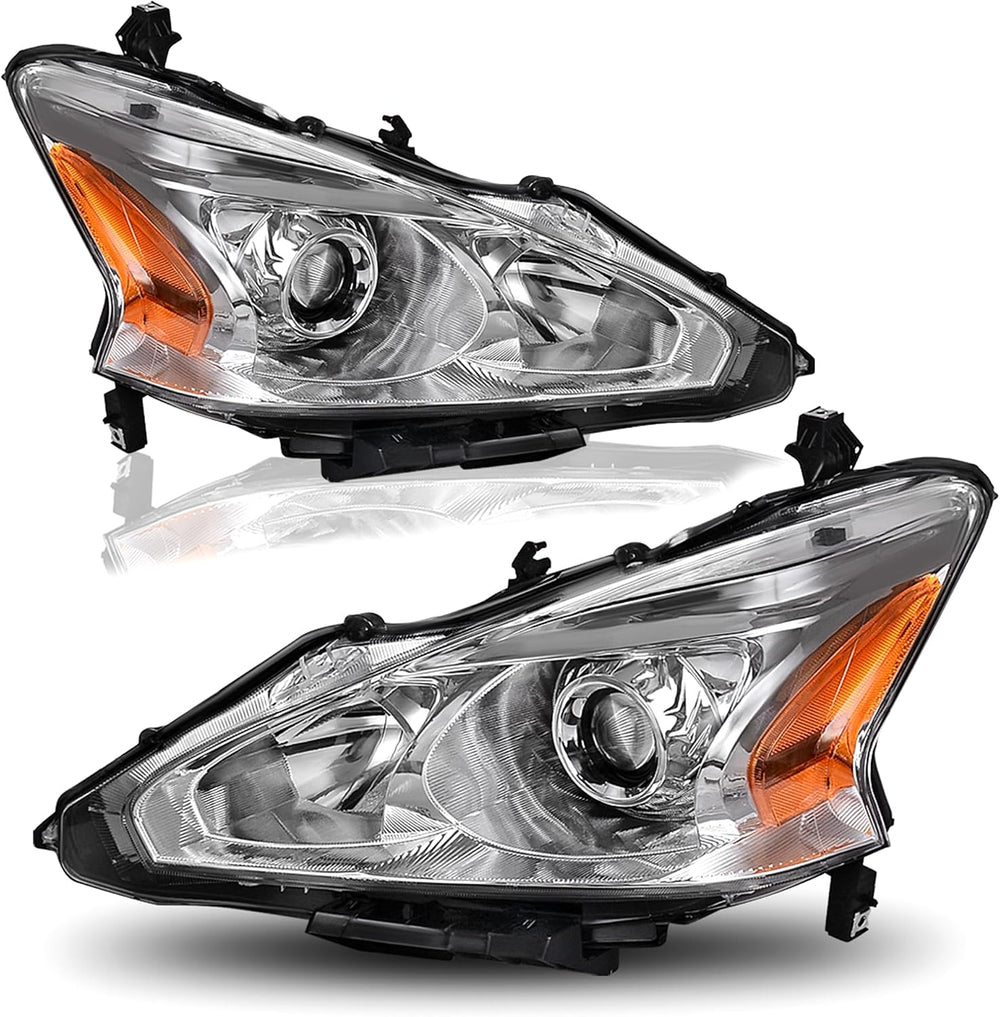 AUTOSAVER88 Headlight Assembly Compatible with 2013 2014 2015 Altima 4-Door S...