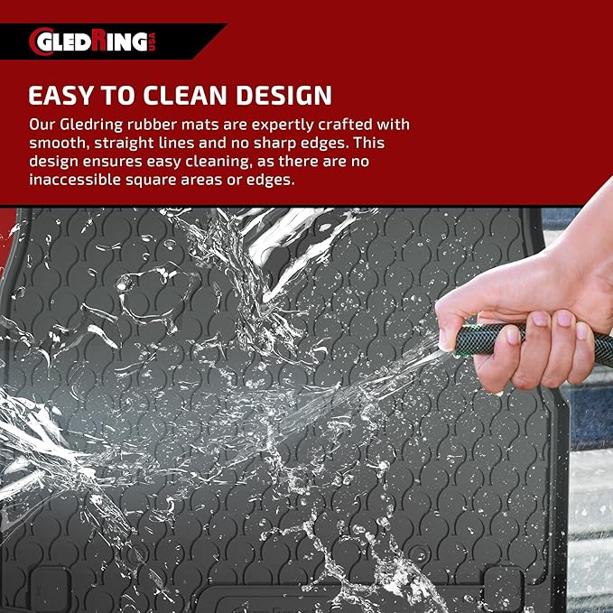 Gledring USA Custom Fit All-Weather Rubber Floor Mats Intended