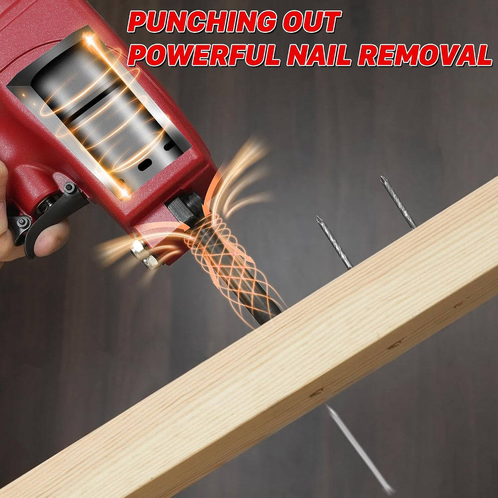 KEENTECH Pneumatic Nail Remover, Fast & Labor-Saving Air Punch Nailer, De...
