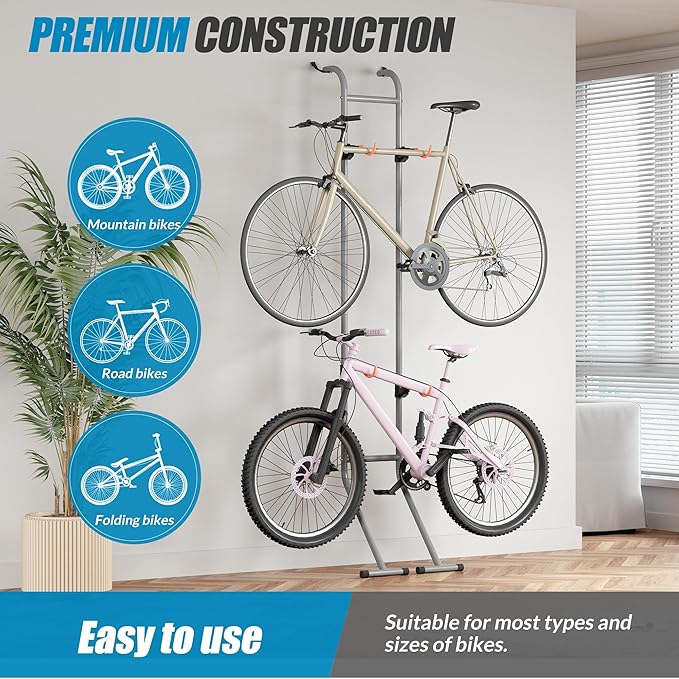 Suchtale 2 Bike Rack, Bicycle Rack, Bike Storage Rack