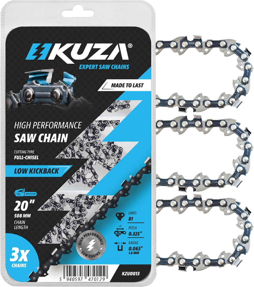 STIHL 20 Inch Chainsaw Chain 0.325" Pitch, 063" Gauge, 81 Drive Lin...