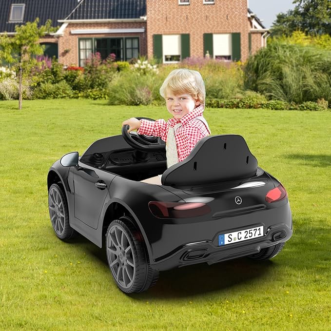 12V Kids Ride On Car with 2.4G Remote Control, Battery Powered Electric Car