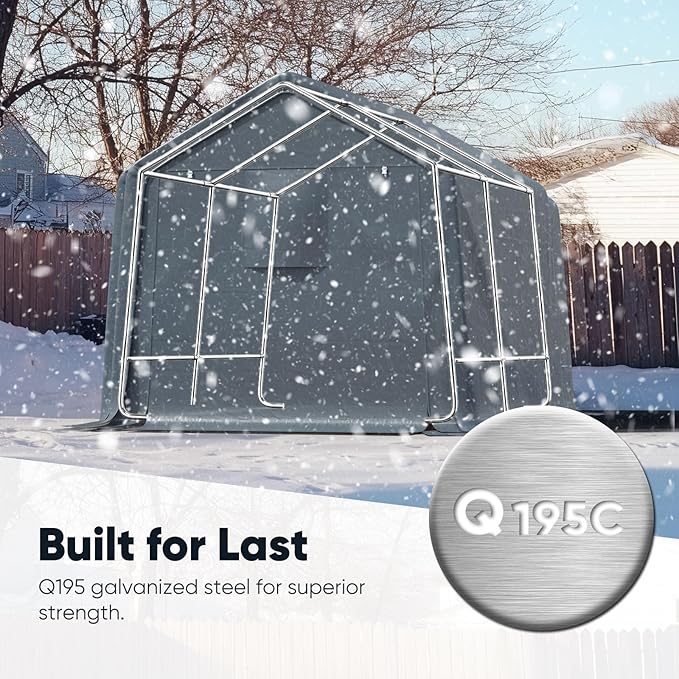 Quictent Heavy Duty 8x10FT Carport Shelter