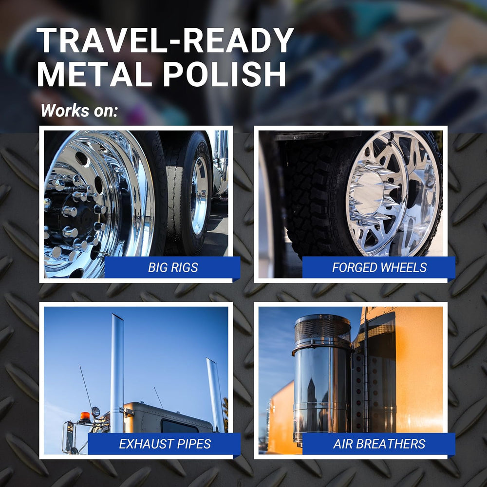 Zephyr - Pro 21 Boss Soss Sprayable Metal Polish - Stainless Steel, Chrome, &...