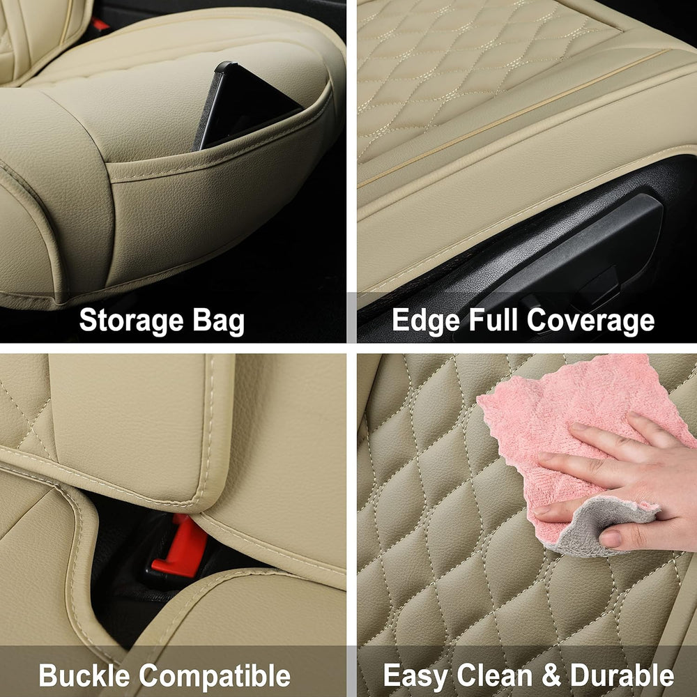 Car Seat Covers Front Pair,Universal Fit for Most Cars,SUV,Sedans and Pick-up...