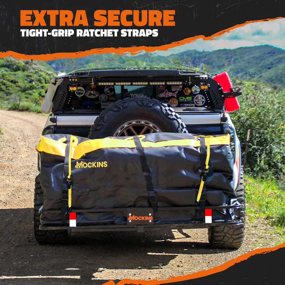 Mockins 20 CuFt Waterproof Cargo Bag for Hitch Carrier All-Weather 500D PVC |...