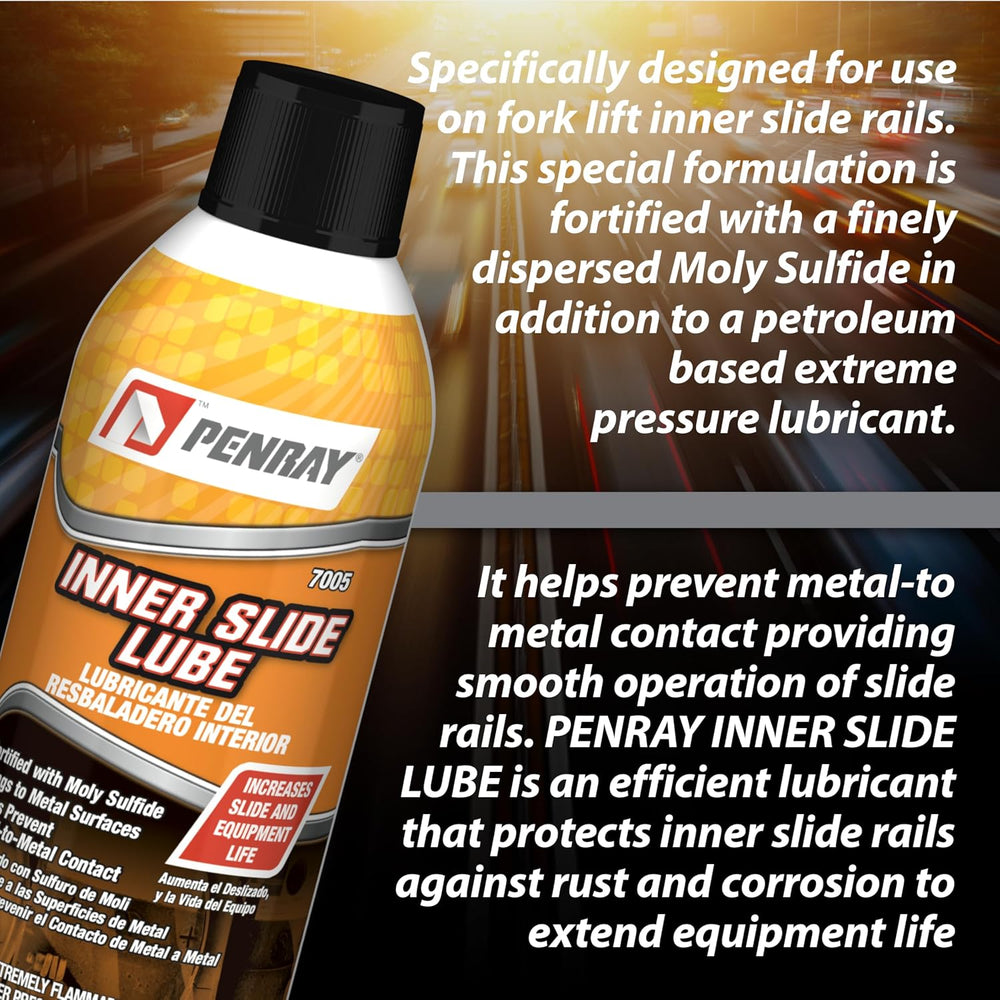 Penray 7005-12PK Inner Slide Lube - 10.5-Ounce Aerosol Can, Case of 12