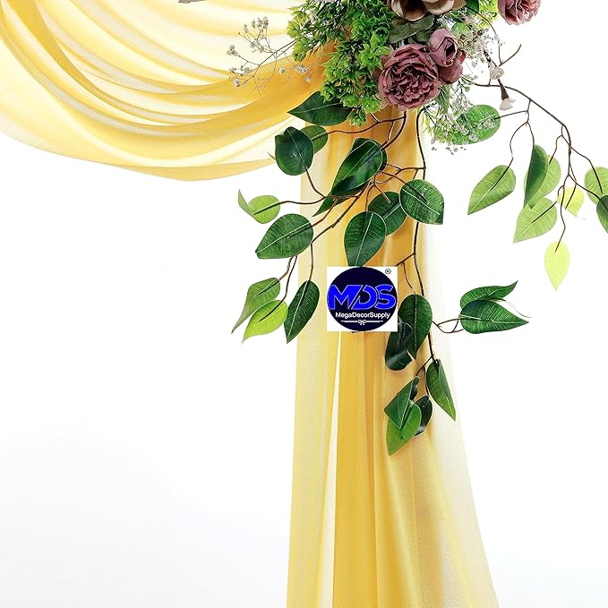 MDS Halloween Chiffon Draping Fabric - 1 Panel, 30" Wide x 40ft Long - S...