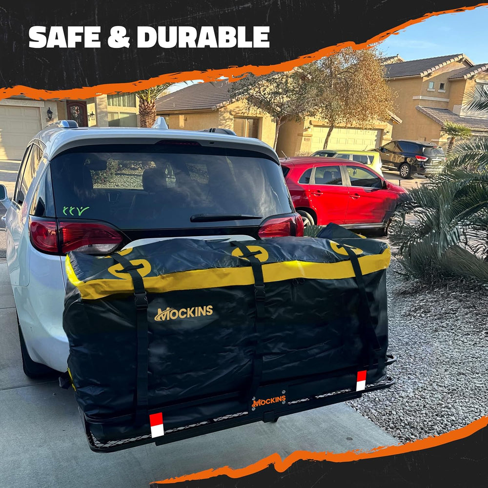 Mockins 20 CuFt Waterproof Cargo Bag for Hitch Carrier All-Weather 500D PVC |...