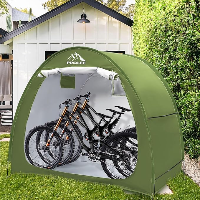 Prolee Bike Shed 6.6FT Waterproof 210D Oxford Fabric, Bike Storage