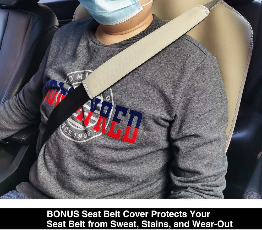 VSHIELD Waterproof Neoprene Car Seat Cover, Sweatproof Non-Slip Seat Protecto...