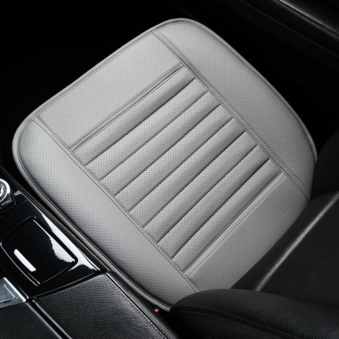 2pc Edge Wrapping Comfortable Car Front Seat Covers, Seat Protectors, Anti-Slip