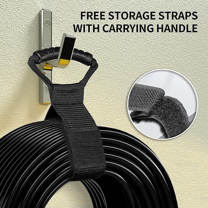 HUANCHAIN 16/3 Gauge 200 ft Extension Cord Outdoor Waterproof
