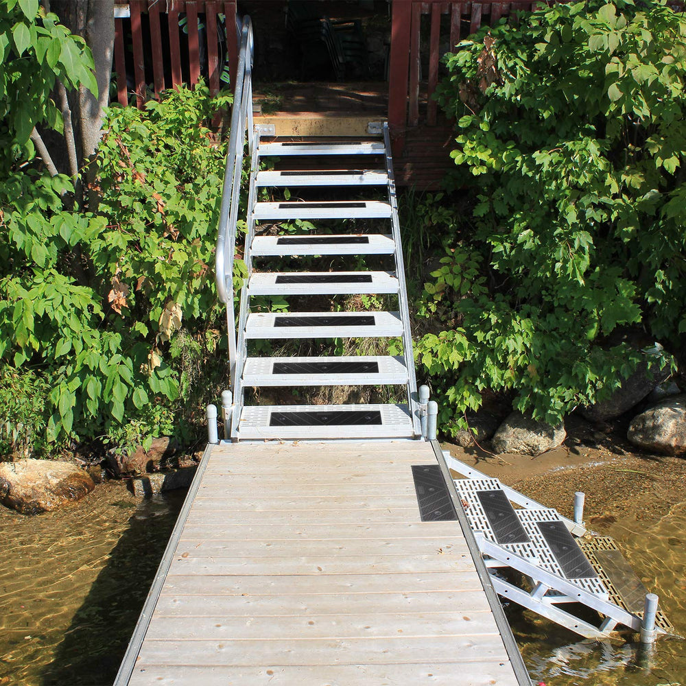 GripStrip Max 100 Pack Stair Treads 15”x 3.25” Screw Down Strip, No Adhesive ...